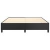 vidaXL Boxspring bed kunstleer zwart 180x200 cm