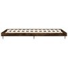 vidaXL Bedframe zonder matras hout gerookt eikenkleurig 90x200 cm
