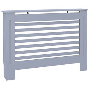 vidaXL Radiatorombouw 112x19x81,5 cm MDF antraciet