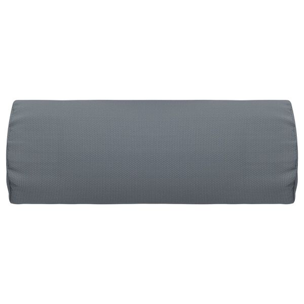 vidaXL Hoofdsteun voor ligstoel 40x7,5x15 cm textileen grijs