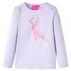 vidaXL Kindershirt met lange mouwen 92 lichtlila