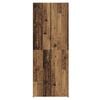 vidaXL Highboard Oud hout 70 x 42,5 x 185 cm Bewerkt hout