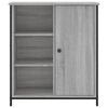 vidaXL Dressoir 70x30x80 cm bewerkt hout grijs sonoma