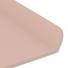 vidaXL Drijvende plank Wandgemonteerd 2 pcs Roze 30 x 9 x 2,5 cm Staal