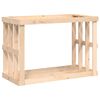 vidaXL Houtblokhouder 108x52x74 cm massief grenenhout