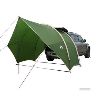 vidaXL Tailgate Luifel Waterdicht 405 x 280 x 220 cm Groen