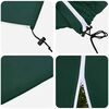 vidaXL Vorstbescherming Plantenfleece Covers 3 pcs Groen 2 x 2,36 m