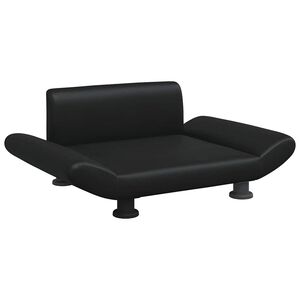 vidaXL Hondenmand 70x45x28 cm kunstleer zwart