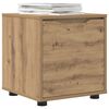 vidaXL Badkamer Kast Artisan Eiken 40,5 x 40 x 44 cm Bewerkt hout