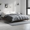 vidaXL Bedframe zonder matras hout gerookt eikenkleurig 140x190 cm