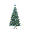 vidaXL Kerstboom met 150 LED met standaard Groen 120 cm PVC