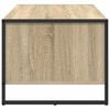 vidaXL Salontafel Sonoma 80 x 50 x 40 cm Bewerkt hout