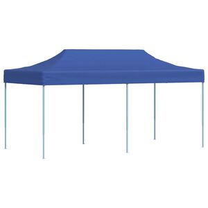 vidaXL Partytent 291 x 580 x 315 cm Blauw Oxford Stof