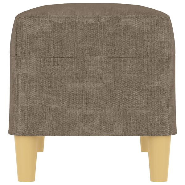 vidaXL Bankje 70x35x41 cm stof taupe
