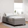 vidaXL Boxspringbed Taupe 80 x 200 cm Stof