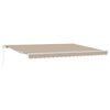 vidaXL Markies Beige 450 x 350 x 165 cm Polyester