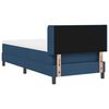 vidaXL Boxspringbed met matras Blauw 200 x 100 cm Polyester