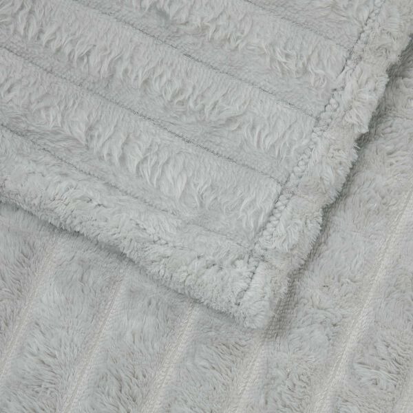 vidaXL Gooi Deken Grijs 200 x 150 cm Fleece