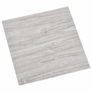 vidaXL Vloerplanken 5,11 m&sup2; 55 pcs PVC Grijs en Hout