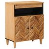 vidaXL Opslagkasten Bruin 60 x 33,5 x 75 cm Massief Mango Hout