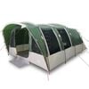 vidaXL Tunneltent 8-persoons waterdicht groen