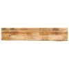 vidaXL Tafelblad met natuurlijke rand 120x40x3,8 cm massief mangohout