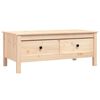 vidaXL Salontafel 100x50x40 cm massief grenenhout