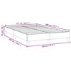 vidaXL Boxspring bed 120x200 cm stof donkerbruin
