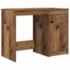 vidaXL Bureau met kast Oud hout Bewerkt hout