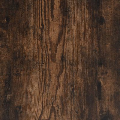 vidaXL Salontafel 90x90x28 cm bewerkt hout gerookt eikenkleurig