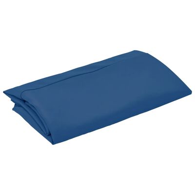 vidaXL Vervangingsdoek voor zweefparasol 300 cm azuurblauw