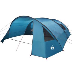 vidaXL Tunnel Tent 6-Persoon met dak Blauw en Grijs 700 x 590 x 215 cm