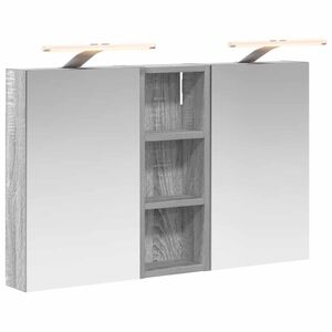 vidaXL Badkamerkastenset 3 pcs 80 x 10,5 x 50 cm Bewerkt hout