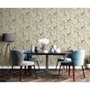 DUTCH WALLCOVERINGS Behang Flamingo crème- en mintkleurig