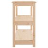 vidaXL Wandtafel 80x40x74 cm massief grenenhout