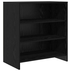 vidaXL Dressoir Zwart 70 x 41 x 75 cm Bewerkt hout