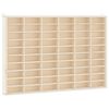 vidaXL Houten Verzamelaarsvitrine met 60 Vakken 60x4,5x40,5cm