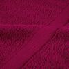 vidaXL Saunahanddoeken SOLUND 4 st 600 g/m&sup2; 80x200 cm bordeaux