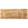 vidaXL Tafelblad rechthoekig 90x40x2,5 cm massief mangohout