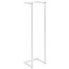 vidaXL Handdoekenrek 25x20x95 cm staal wit