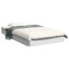 vidaXL Bedframe bewerkt hout wit 90x190 cm