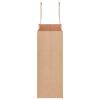 vidaXL Papieren zakken 50 st met hengsels 18x8x22 cm bruin