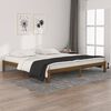 vidaXL Bedframe massief grenenhout honingbruin 200x200 cm