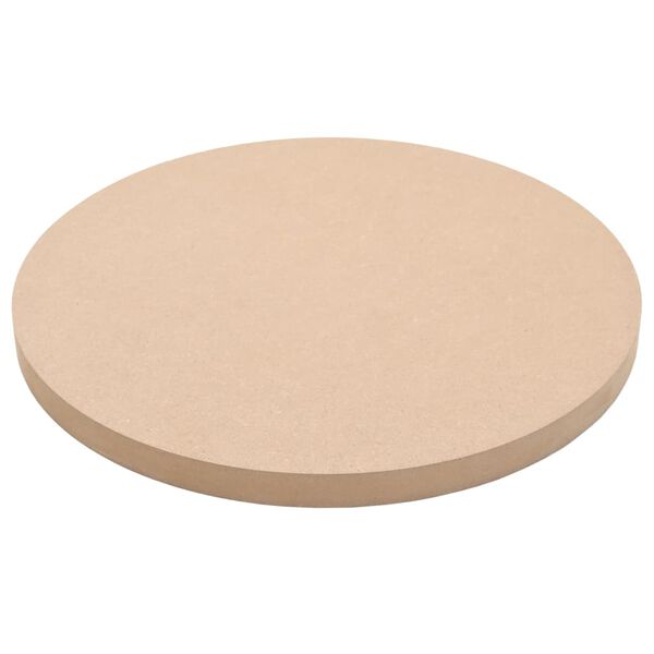 vidaXL Tafelblad rond MDF 300x18 mm