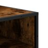 vidaXL Schoenenrek 48x38x97,5 cm bewerkt hout gerookt eikenkleurig