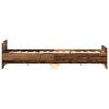 vidaXL Bedframe zonder matras 160x200 cm bewerkt hout oud hout