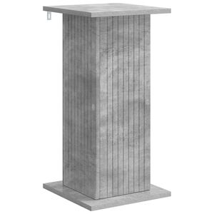 vidaXL Plantenstandaard Betongrijs 30,5 x 30 x 60,5 cm Bewerkt hout