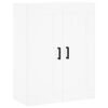 vidaXL Wandkast 69,5x34x90 cm bewerkt hout wit