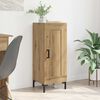 vidaXL Dressoir Olden Artisan Eiken 34,5 x 34 x 90 cm