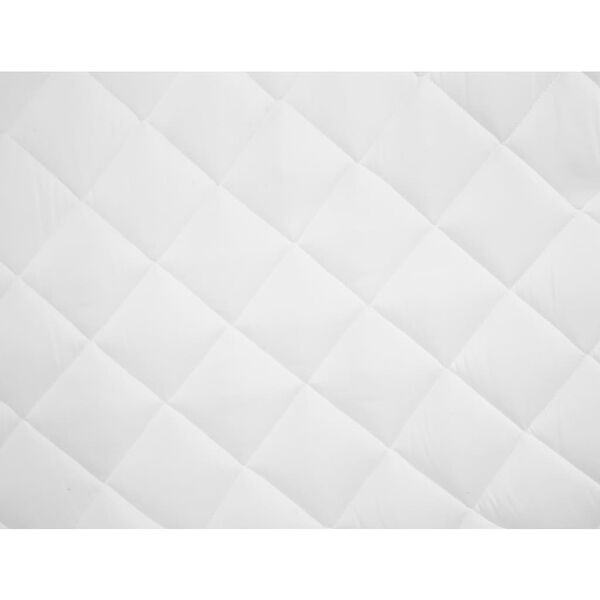 vidaXL Matrasbeschermer gestikt zwaar 90x200 cm wit
